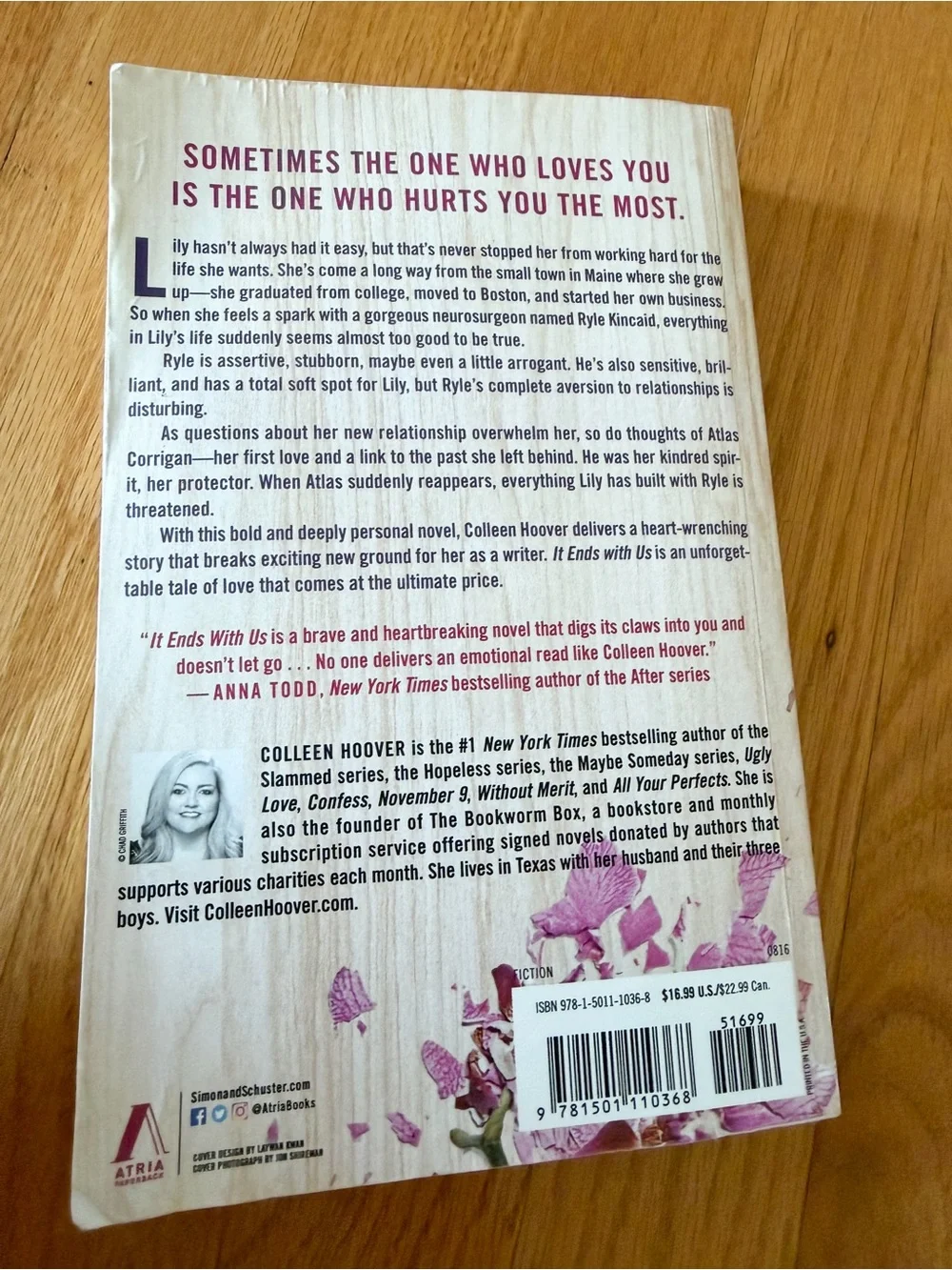 Colleen Hoover it ends